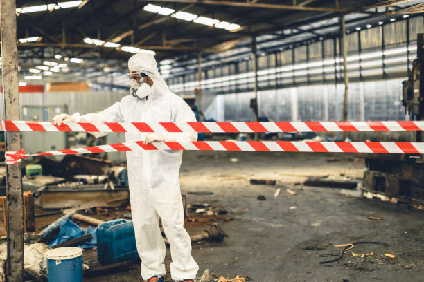 Professional Drug Lab Cleanup technician working in Ithaca, NE